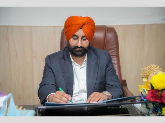 Gursharan Chhina assumes charge as Chairman, Punjab Health Systems Corporation